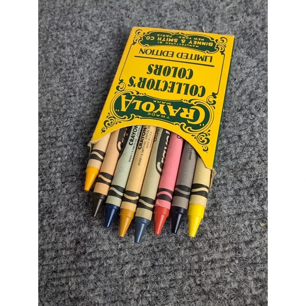 Vtg Crayola No 8 Limited Edition Collector's Retired Colors 1991 Binney & Smith